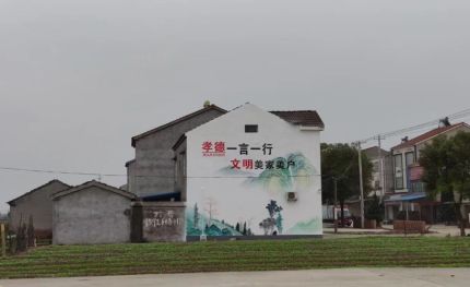 罗田新农村墙绘