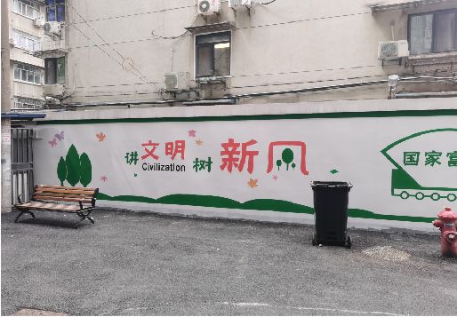 罗田社区墙绘